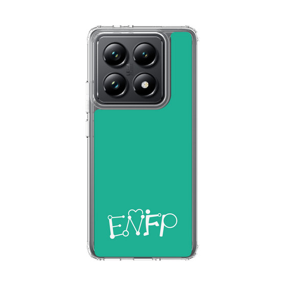 スリムプロテクションケース［ オリジナル - ENFP 運動家 - アルファベット - グリーン ］