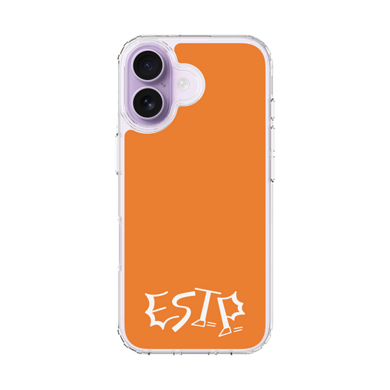 スリムプロテクションケース［ オリジナル - ESTP 起業家 - アルファベット - オレンジ ］
