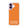 スリムプロテクションケース［ オリジナル - ESTP 起業家 - アルファベット - オレンジ ］