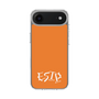 スリムプロテクションケース［ オリジナル - ESTP 起業家 - アルファベット - オレンジ ］
