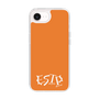 スリムプロテクションケース［ オリジナル - ESTP 起業家 - アルファベット - オレンジ ］