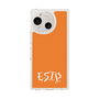 スリムプロテクションケース［ オリジナル - ESTP 起業家 - アルファベット - オレンジ ］