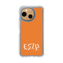 スリムプロテクションケース［ オリジナル - ESTP 起業家 - アルファベット - オレンジ ］