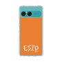 スリムプロテクションケース［ オリジナル - ESTP 起業家 - アルファベット - オレンジ ］