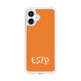 スリムプロテクションケース［ オリジナル - ESTP 起業家 - アルファベット - オレンジ ］