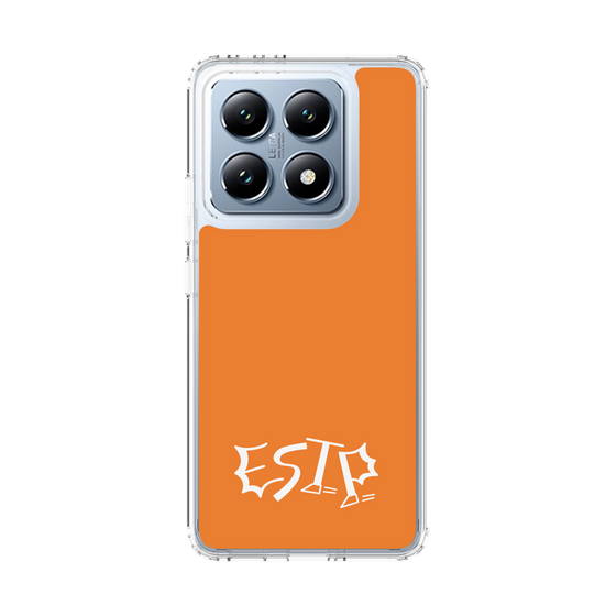 スリムプロテクションケース［ オリジナル - ESTP 起業家 - アルファベット - オレンジ ］