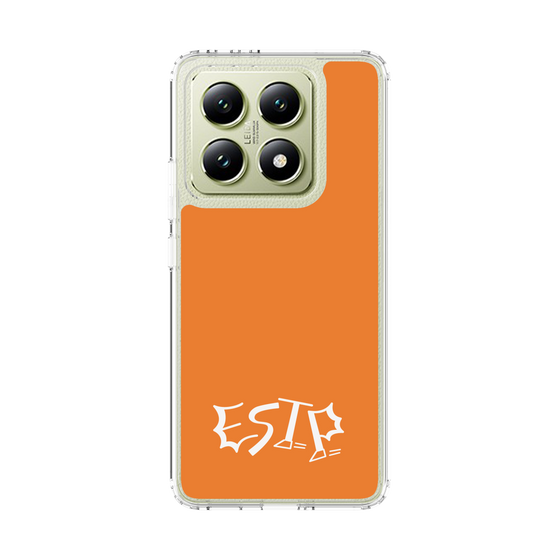 スリムプロテクションケース［ オリジナル - ESTP 起業家 - アルファベット - オレンジ ］
