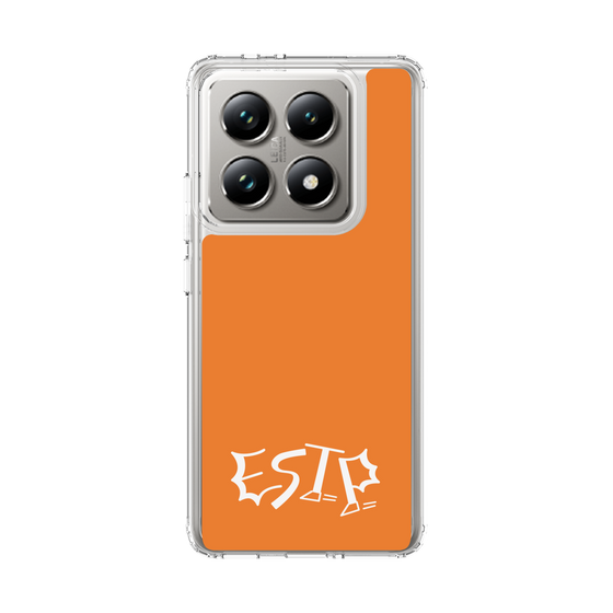 スリムプロテクションケース［ オリジナル - ESTP 起業家 - アルファベット - オレンジ ］