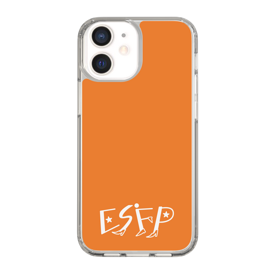 スリムプロテクションケース［ オリジナル - ESFP エンターテイナー - アルファベット - オレンジ ］