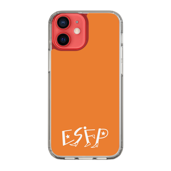 スリムプロテクションケース［ オリジナル - ESFP エンターテイナー - アルファベット - オレンジ ］