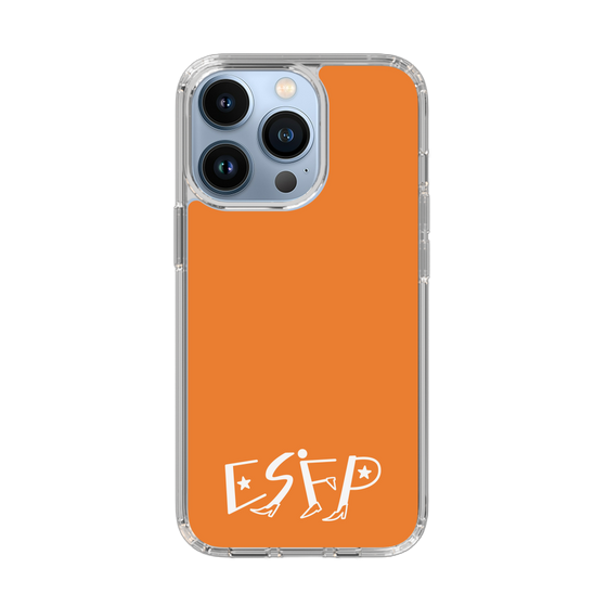 スリムプロテクションケース［ オリジナル - ESFP エンターテイナー - アルファベット - オレンジ ］