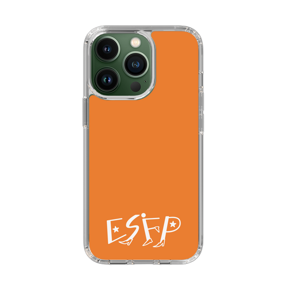 スリムプロテクションケース［ オリジナル - ESFP エンターテイナー - アルファベット - オレンジ ］