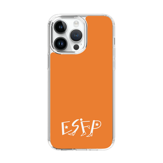 スリムプロテクションケース［ オリジナル - ESFP エンターテイナー - アルファベット - オレンジ ］