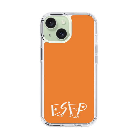 スリムプロテクションケース［ オリジナル - ESFP エンターテイナー - アルファベット - オレンジ ］