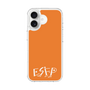 スリムプロテクションケース［ オリジナル - ESFP エンターテイナー - アルファベット - オレンジ ］