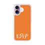 スリムプロテクションケース［ オリジナル - ESFP エンターテイナー - アルファベット - オレンジ ］