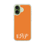 スリムプロテクションケース［ オリジナル - ESFP エンターテイナー - アルファベット - オレンジ ］