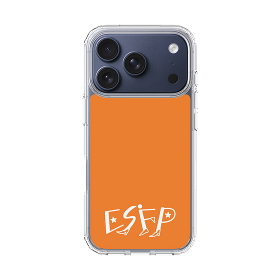 スリムプロテクションケース［ オリジナル - ESFP エンターテイナー - アルファベット - オレンジ ］