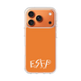 スリムプロテクションケース［ オリジナル - ESFP エンターテイナー - アルファベット - オレンジ ］