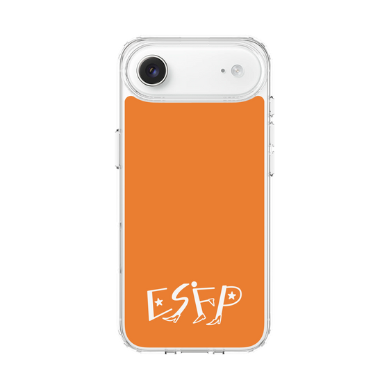 スリムプロテクションケース［ オリジナル - ESFP エンターテイナー - アルファベット - オレンジ ］