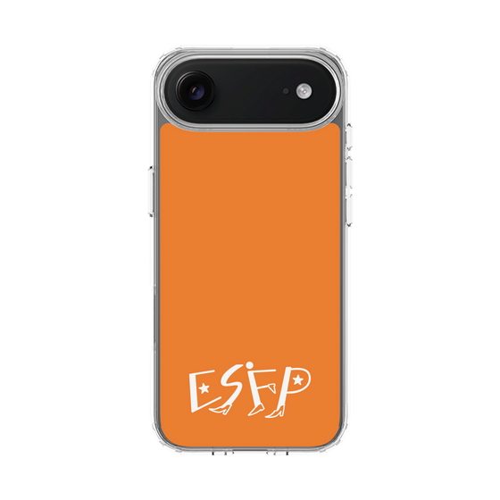 スリムプロテクションケース［ オリジナル - ESFP エンターテイナー - アルファベット - オレンジ ］