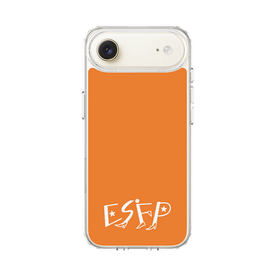スリムプロテクションケース［ オリジナル - ESFP エンターテイナー - アルファベット - オレンジ ］