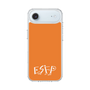スリムプロテクションケース［ オリジナル - ESFP エンターテイナー - アルファベット - オレンジ ］