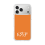 スリムプロテクションケース［ オリジナル - ESFP エンターテイナー - アルファベット - オレンジ ］