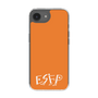 スリムプロテクションケース［ オリジナル - ESFP エンターテイナー - アルファベット - オレンジ ］