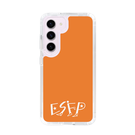 スリムプロテクションケース［ オリジナル - ESFP エンターテイナー - アルファベット - オレンジ ］