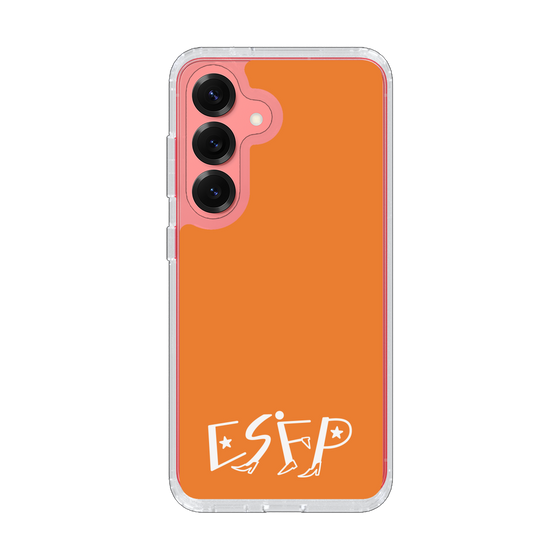 スリムプロテクションケース［ オリジナル - ESFP エンターテイナー - アルファベット - オレンジ ］