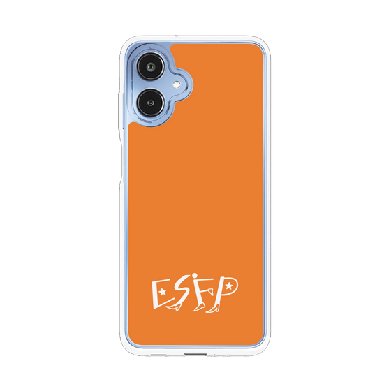 スリムプロテクションケース［ オリジナル - ESFP エンターテイナー - アルファベット - オレンジ ］