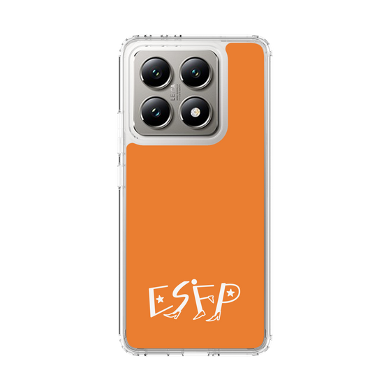 スリムプロテクションケース［ オリジナル - ESFP エンターテイナー - アルファベット - オレンジ ］