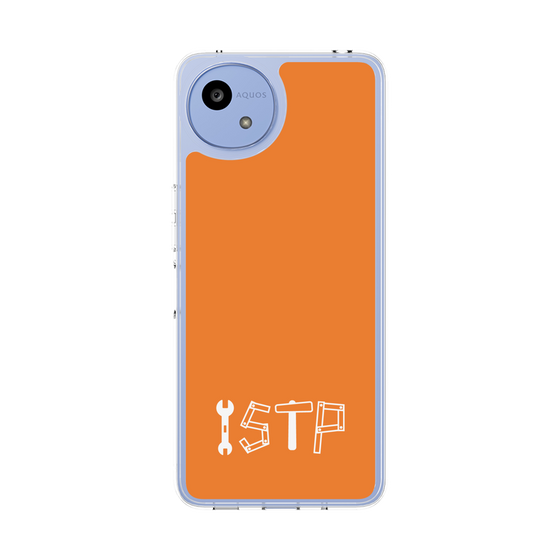 スリムプロテクションケース［ オリジナル - ISTP 巨匠 - アルファベット - オレンジ ］
