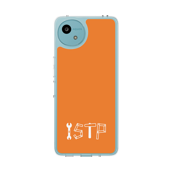 スリムプロテクションケース［ オリジナル - ISTP 巨匠 - アルファベット - オレンジ ］