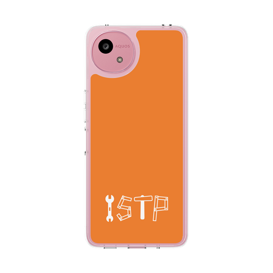 スリムプロテクションケース［ オリジナル - ISTP 巨匠 - アルファベット - オレンジ ］