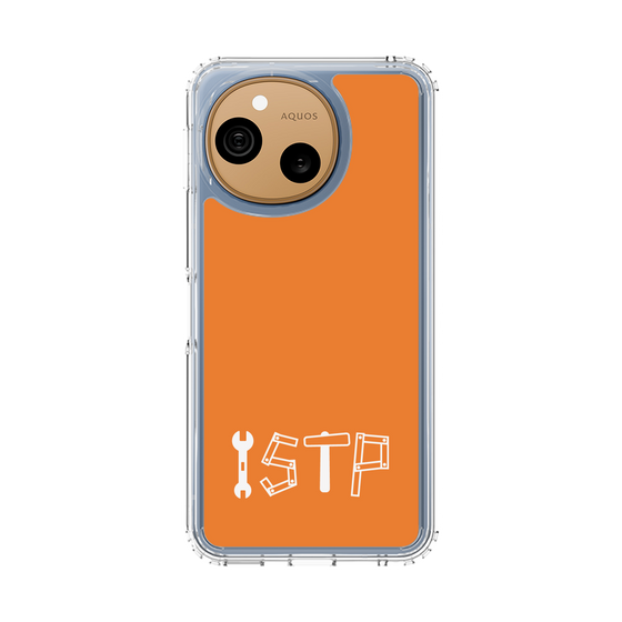 スリムプロテクションケース［ オリジナル - ISTP 巨匠 - アルファベット - オレンジ ］