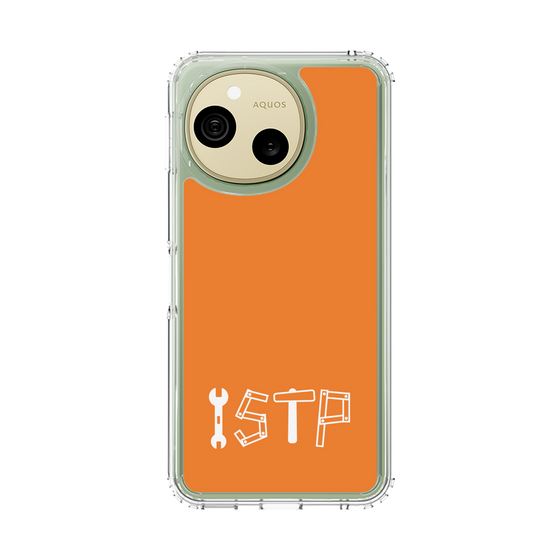 スリムプロテクションケース［ オリジナル - ISTP 巨匠 - アルファベット - オレンジ ］