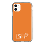 スリムプロテクションケース［ オリジナル - ISFP 冒険家 - アルファベット - オレンジ ］