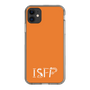 スリムプロテクションケース［ オリジナル - ISFP 冒険家 - アルファベット - オレンジ ］