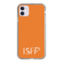 スリムプロテクションケース［ オリジナル - ISFP 冒険家 - アルファベット - オレンジ ］