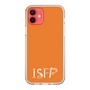 スリムプロテクションケース［ オリジナル - ISFP 冒険家 - アルファベット - オレンジ ］