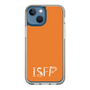 スリムプロテクションケース［ オリジナル - ISFP 冒険家 - アルファベット - オレンジ ］