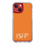 スリムプロテクションケース［ オリジナル - ISFP 冒険家 - アルファベット - オレンジ ］