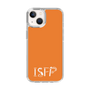 スリムプロテクションケース［ オリジナル - ISFP 冒険家 - アルファベット - オレンジ ］