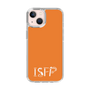 スリムプロテクションケース［ オリジナル - ISFP 冒険家 - アルファベット - オレンジ ］