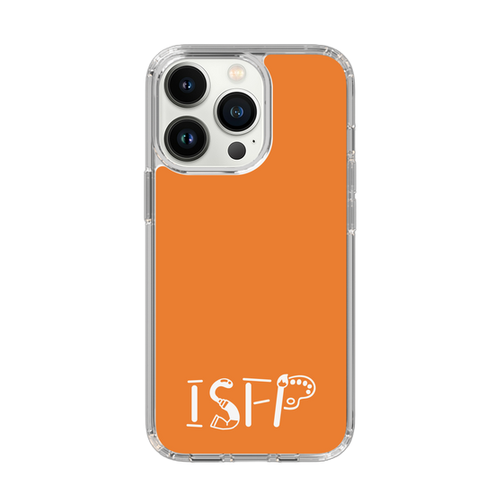 スリムプロテクションケース［ オリジナル - ISFP 冒険家 - アルファベット - オレンジ ］