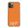 スリムプロテクションケース［ オリジナル - ISFP 冒険家 - アルファベット - オレンジ ］