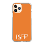 スリムプロテクションケース［ オリジナル - ISFP 冒険家 - アルファベット - オレンジ ］