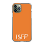 スリムプロテクションケース［ オリジナル - ISFP 冒険家 - アルファベット - オレンジ ］